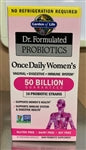 Garden of Life Dr. Formulated Once Daily Probiotics for Women 50 Billion CFU Shelf Stable 30 Capsules