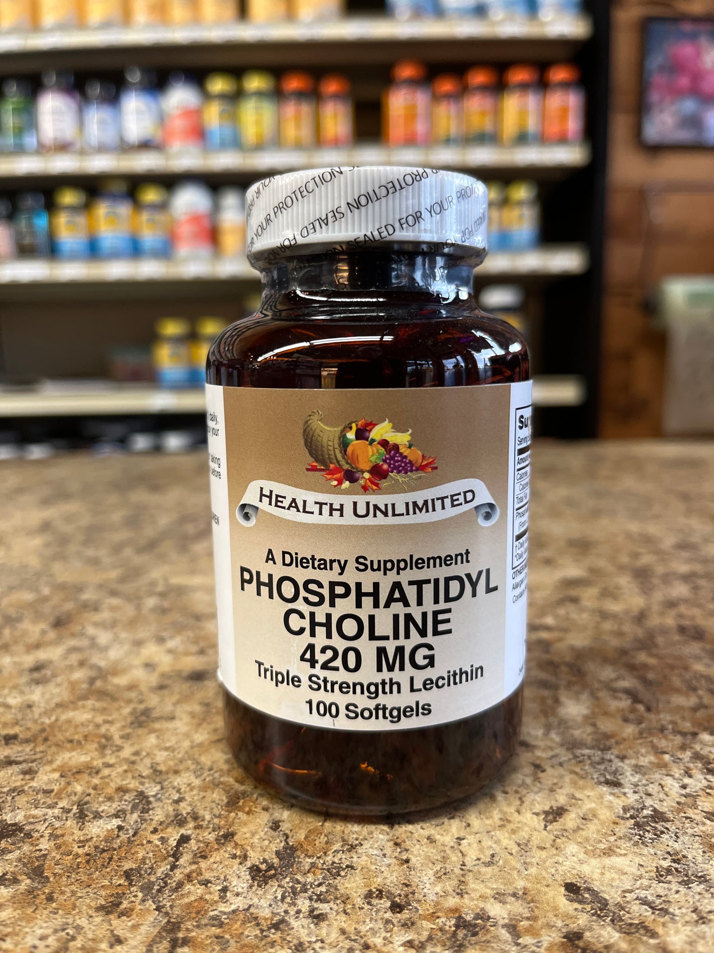 Phosphatidyl Choline 420mg Triple Strength Lecithin