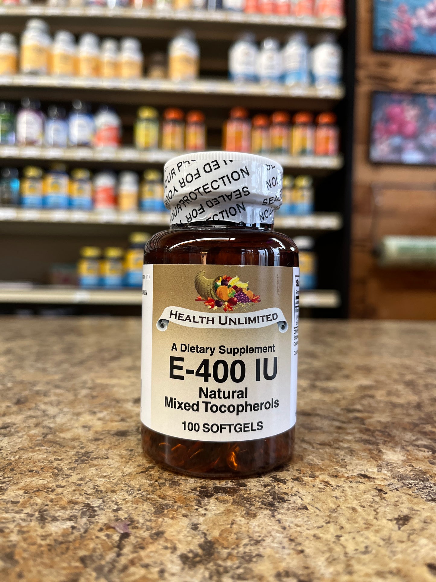 Vitamin E-400 I.U Natural Mixed Tocopherols