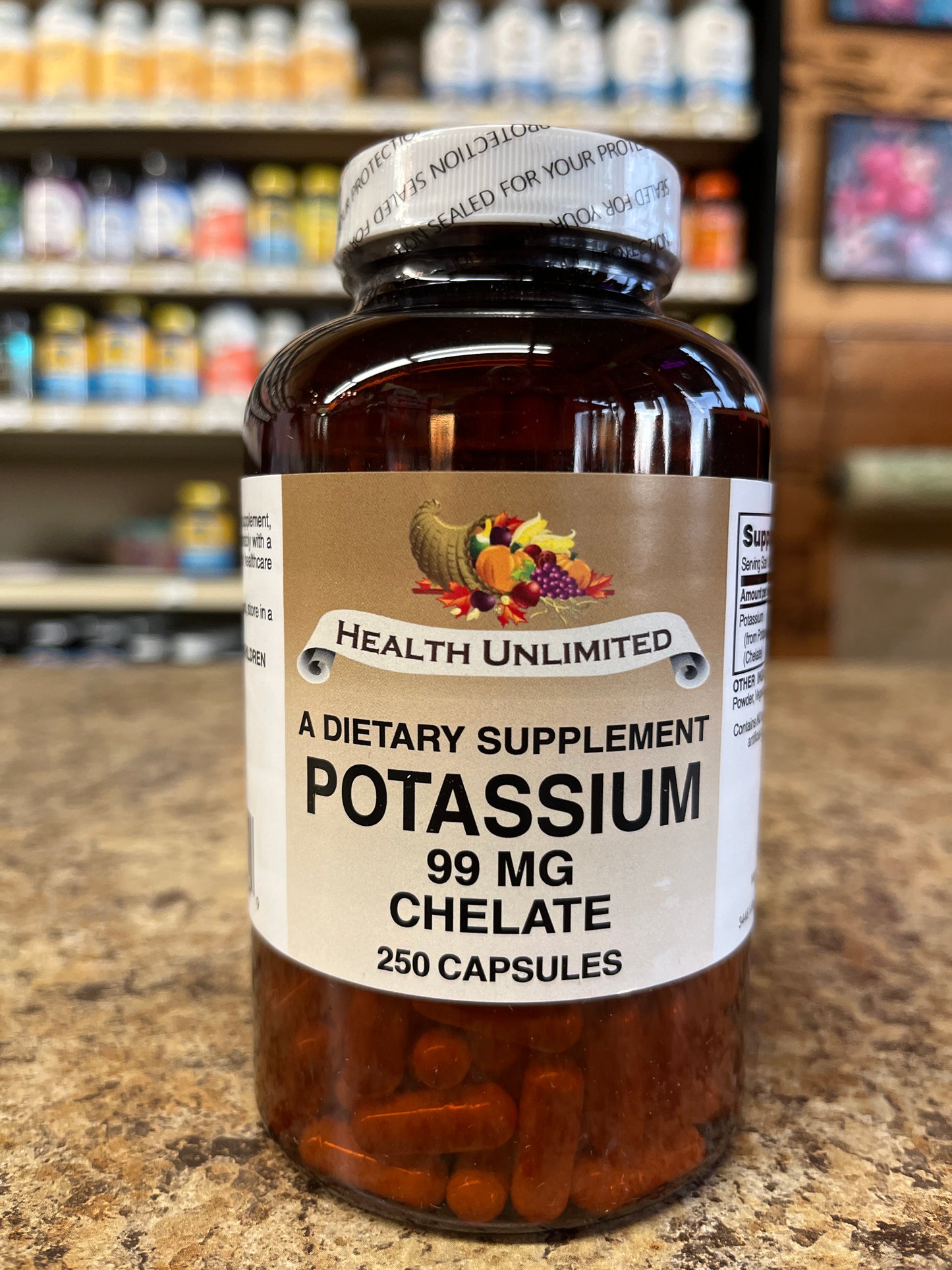 Potassium 99mg Amino Acid Chelate
