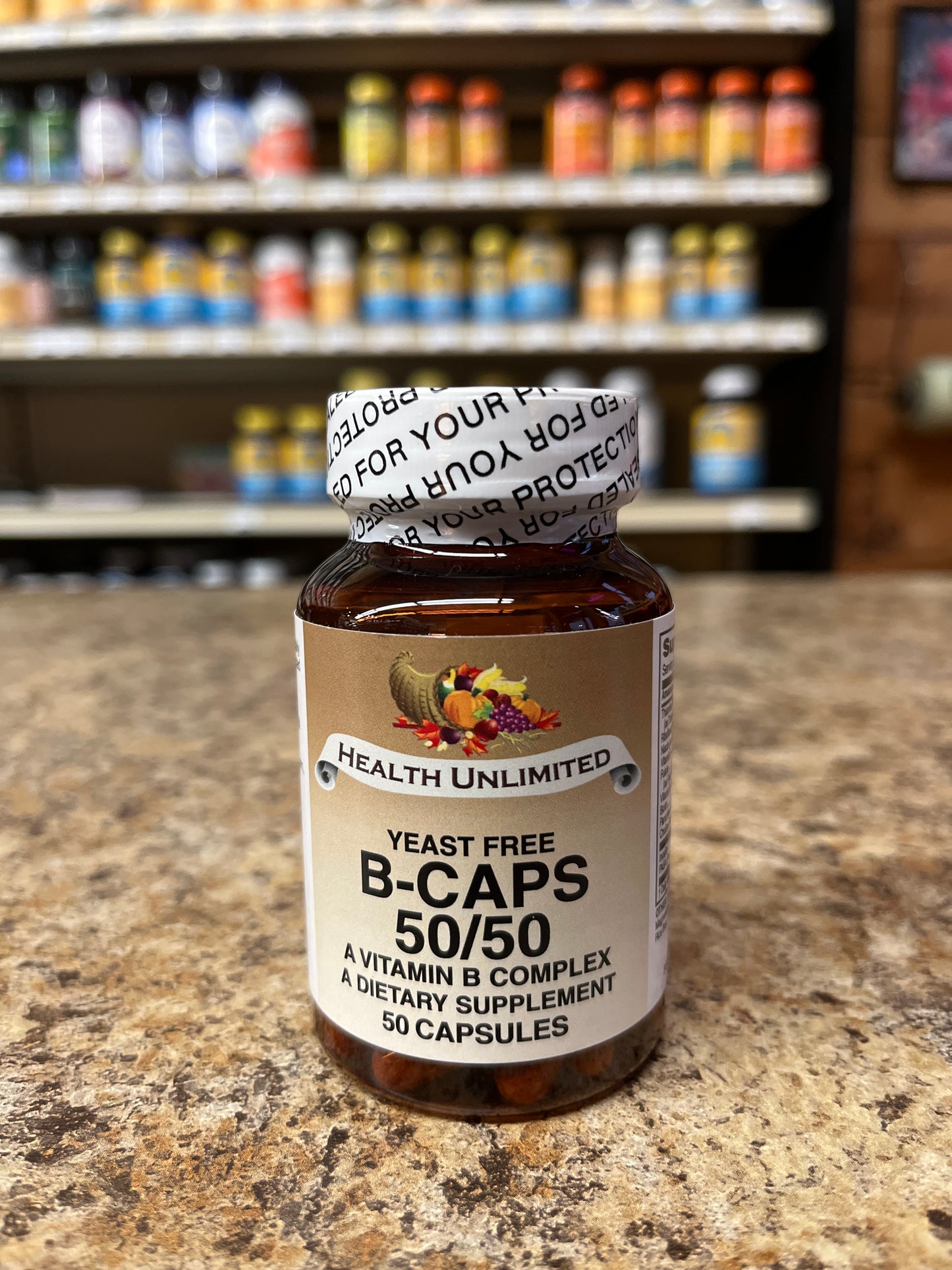 B-Caps 50/50 Yeast Free Vitamin B Complex