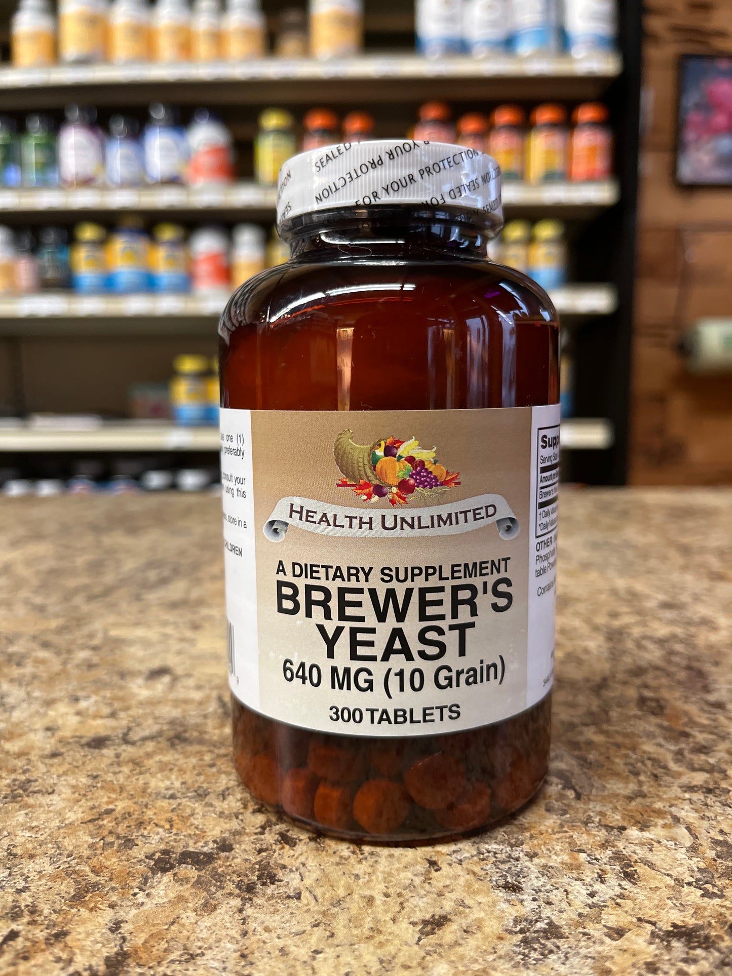 Brewer's Yeast 640mg (10 Grain)