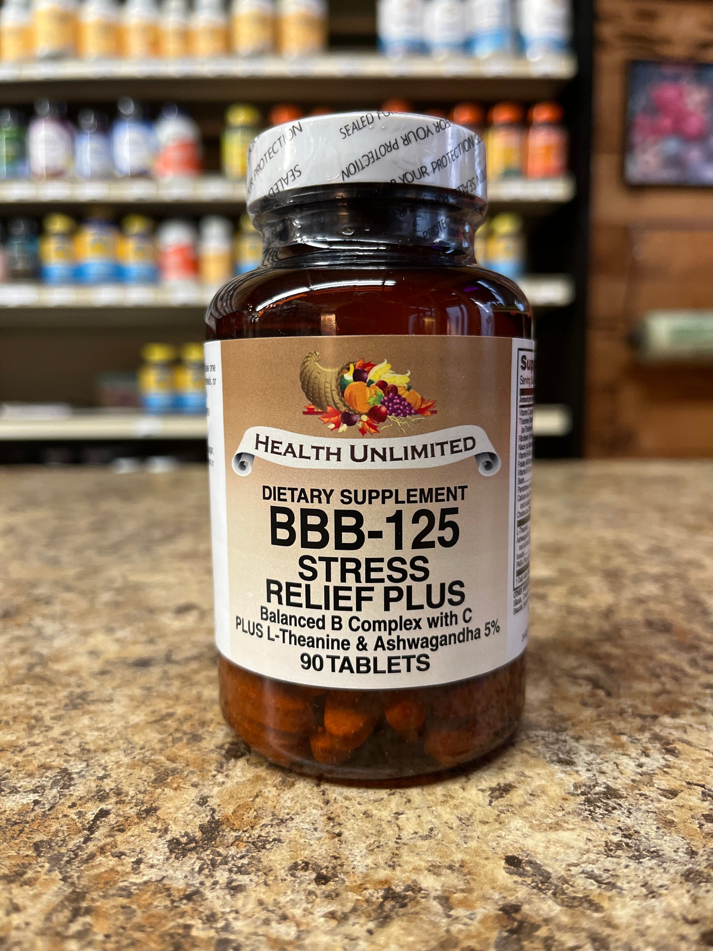 BBB-125 Stress Relief Plus Vitamin B Complex Time Release