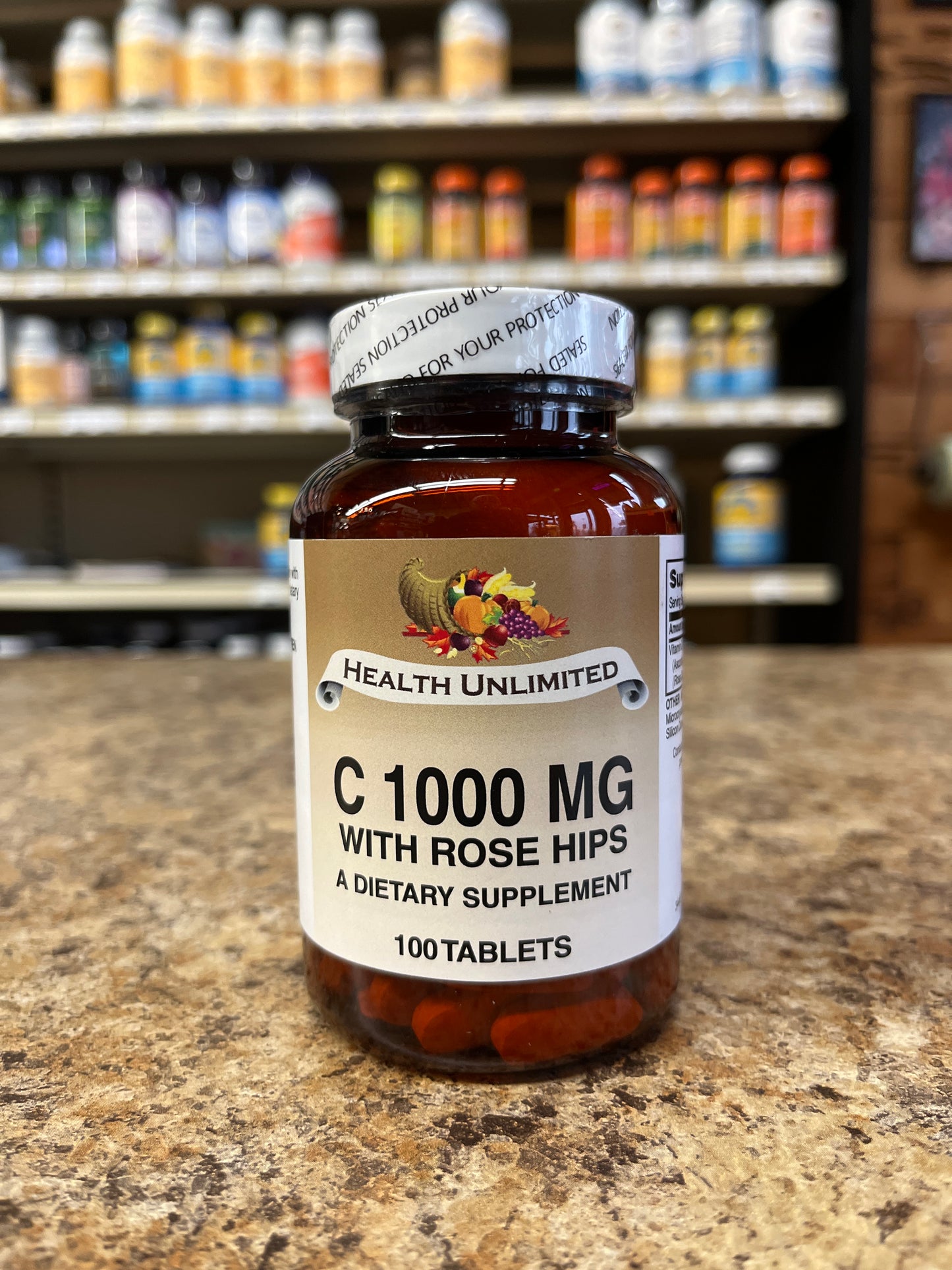 Vitamin C with Rose Hips 1,000mg