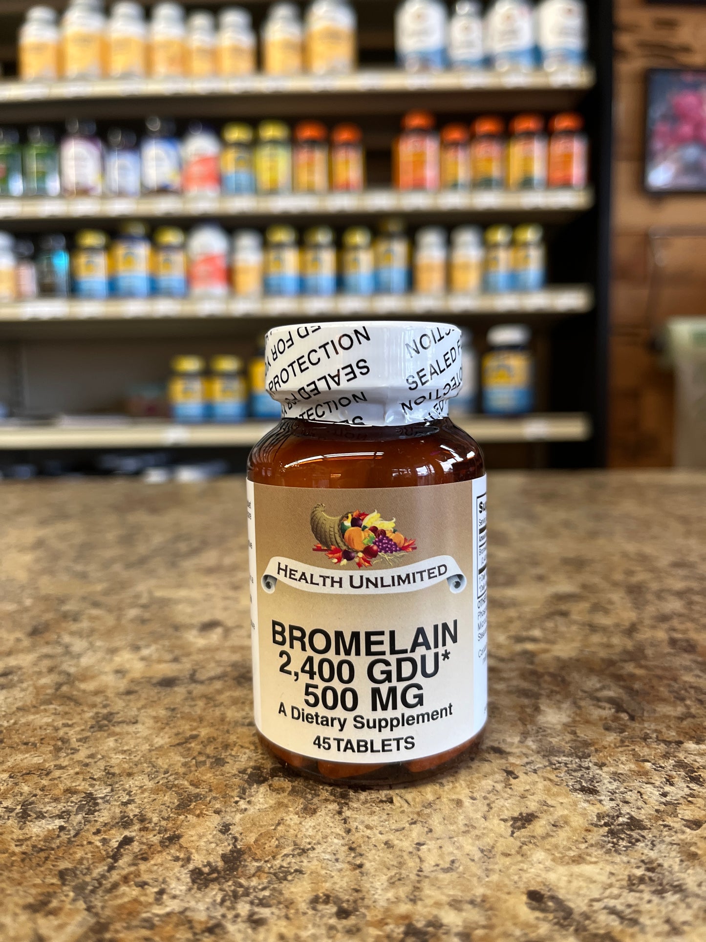 Bromelain 500mg 2,400 GDU