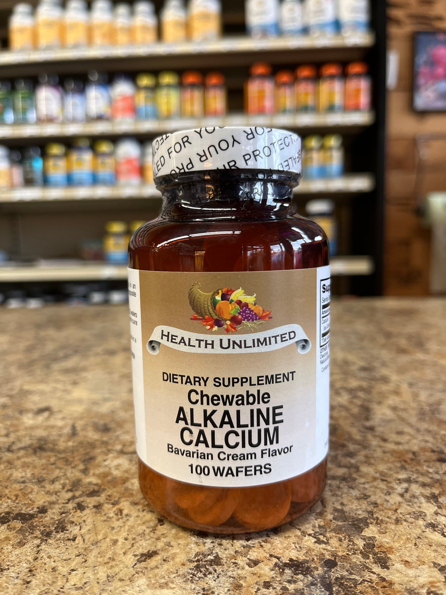 Chewable Alkaline Calcium with Magnesium Bavarian Cream