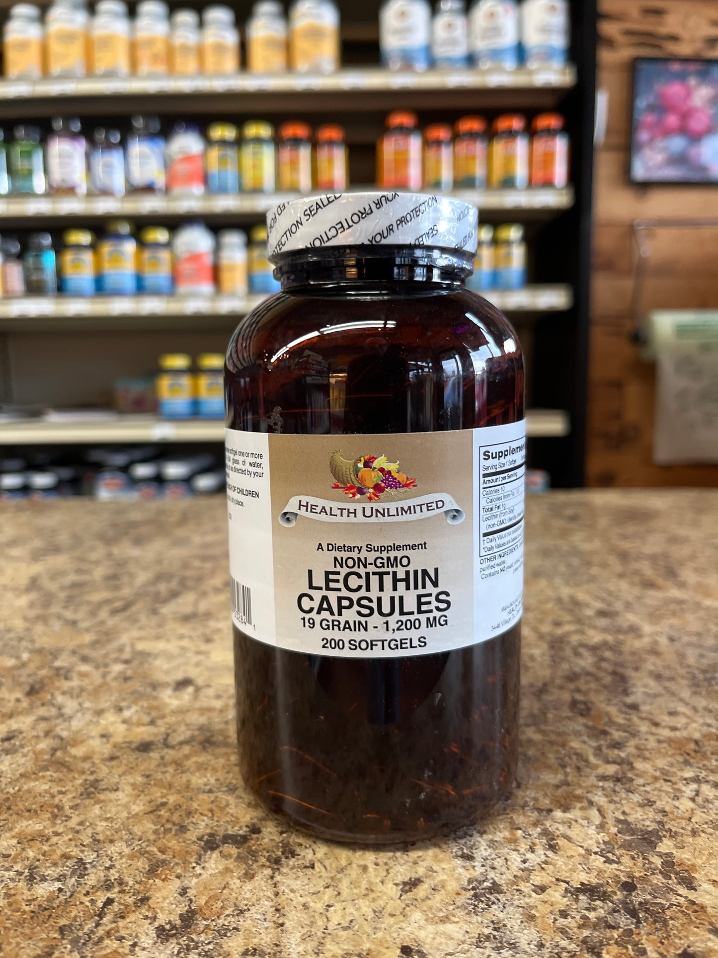 Lecithin 1,200mg NON-GMO