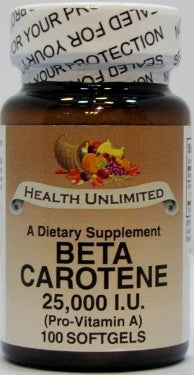 Beta Carotene  25,000 I.U