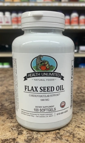 Organic Flax Seed Oil  1,000mg