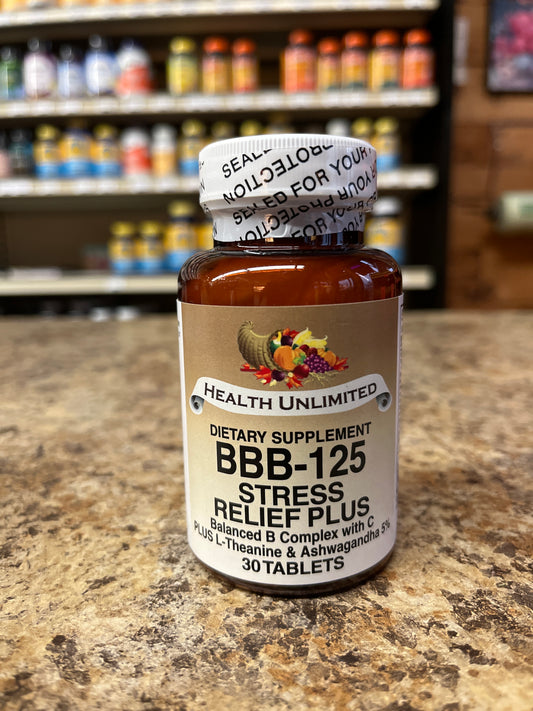 BBB-125 Stress Relief Plus Vitamin B Complex