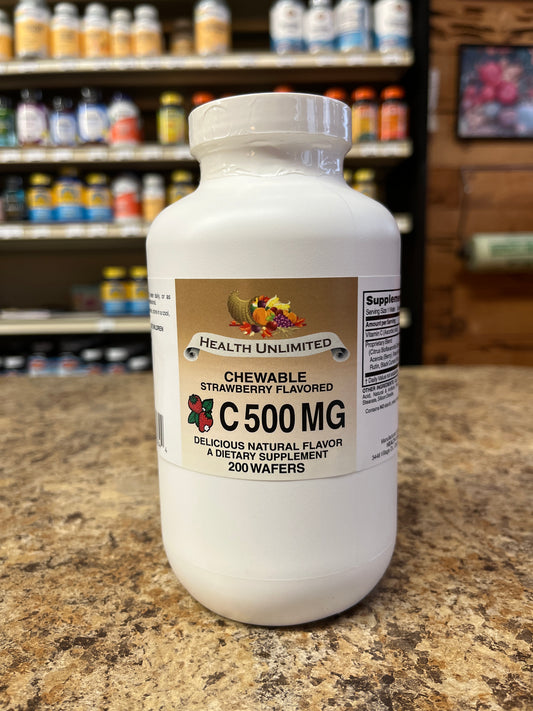 C-500 Strawberry Chew with Acerola