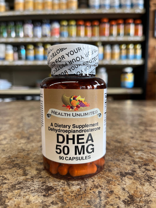 DHEA 50 mg, 90 capsules