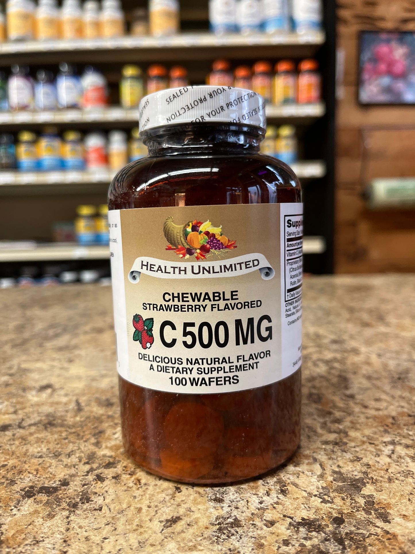 C-500 Strawberry Chew with Acerola