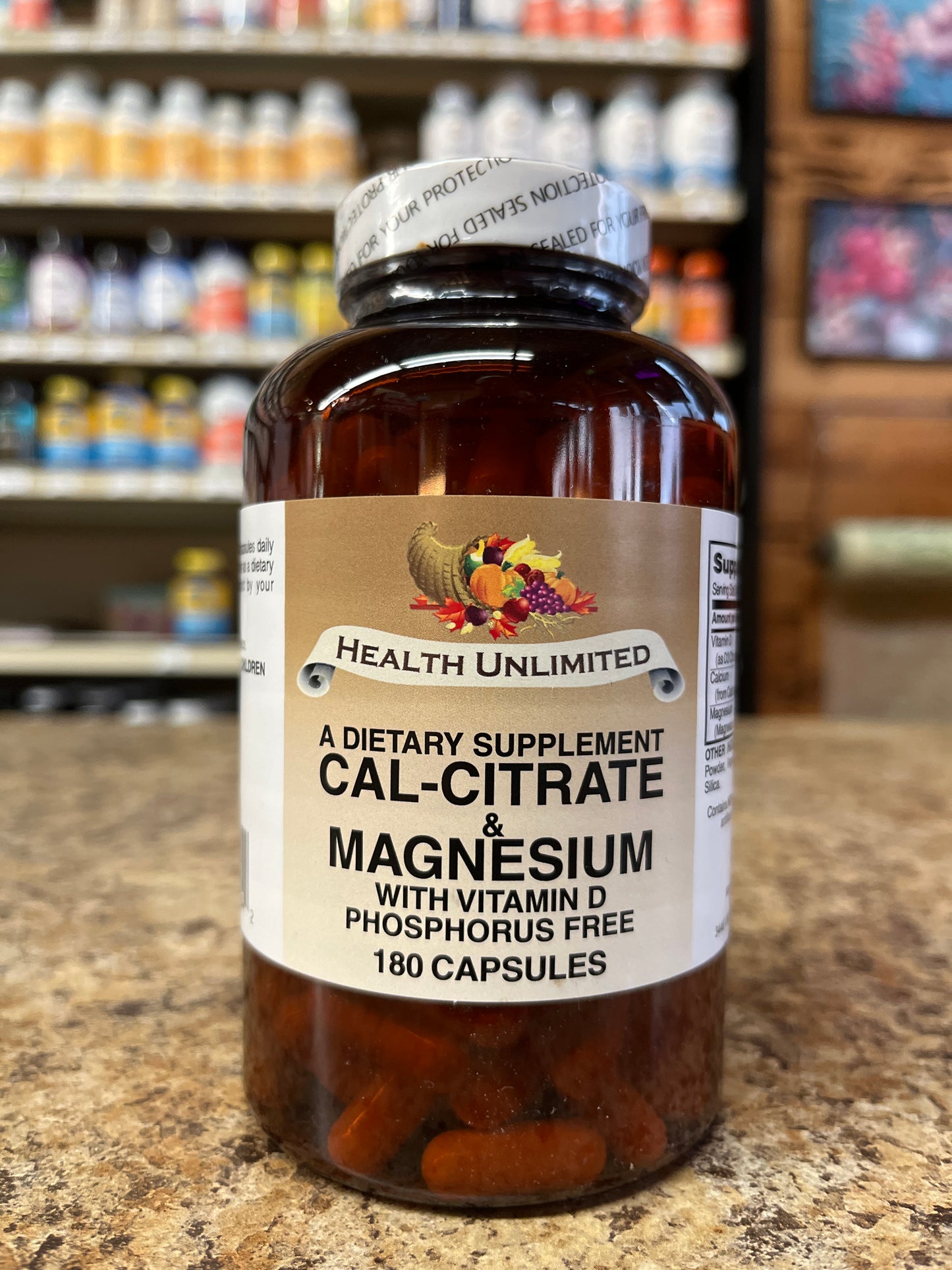Calcium Citrate & Magnesium with Vitamin D Phosphorus Free