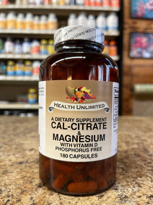 Calcium Citrate & Magnesium with Vitamin D Phosphorus Free