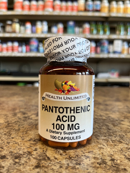 Pantothenic Acid  100mg