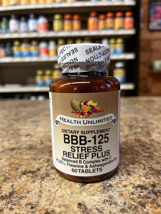 BBB-125 Stress Relief Plus Vitamin B Complex