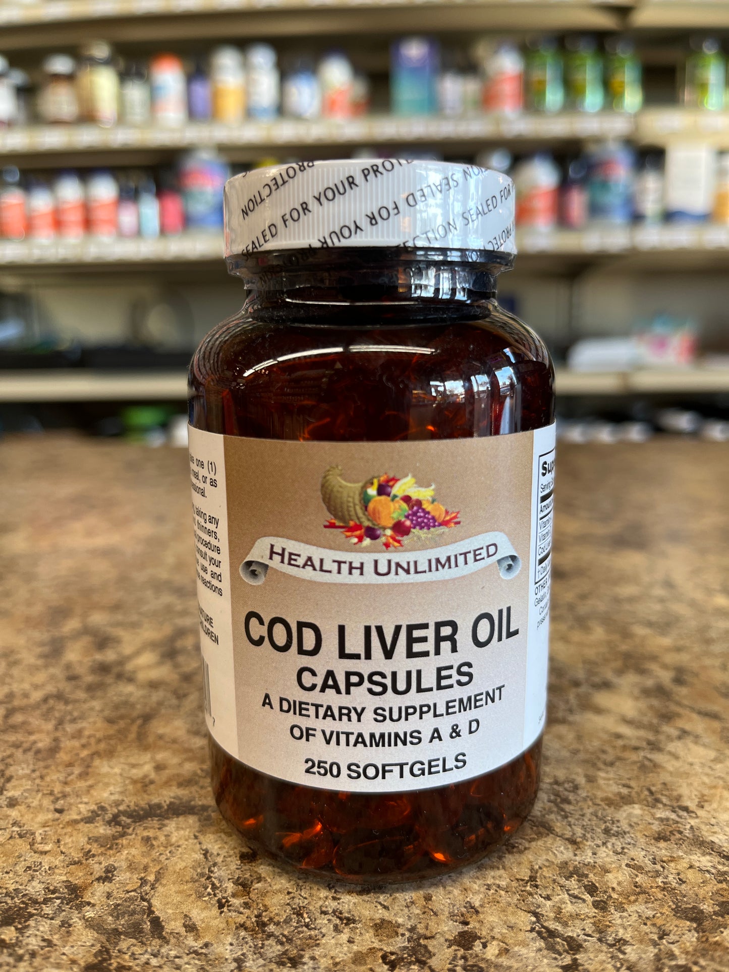 Cod Liver Oil 250 ct