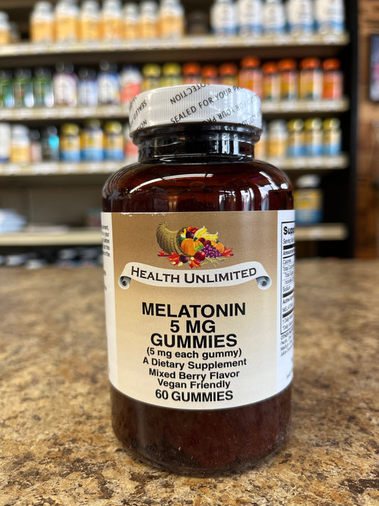 Melatonin Gummies 5mg, 60 gummies