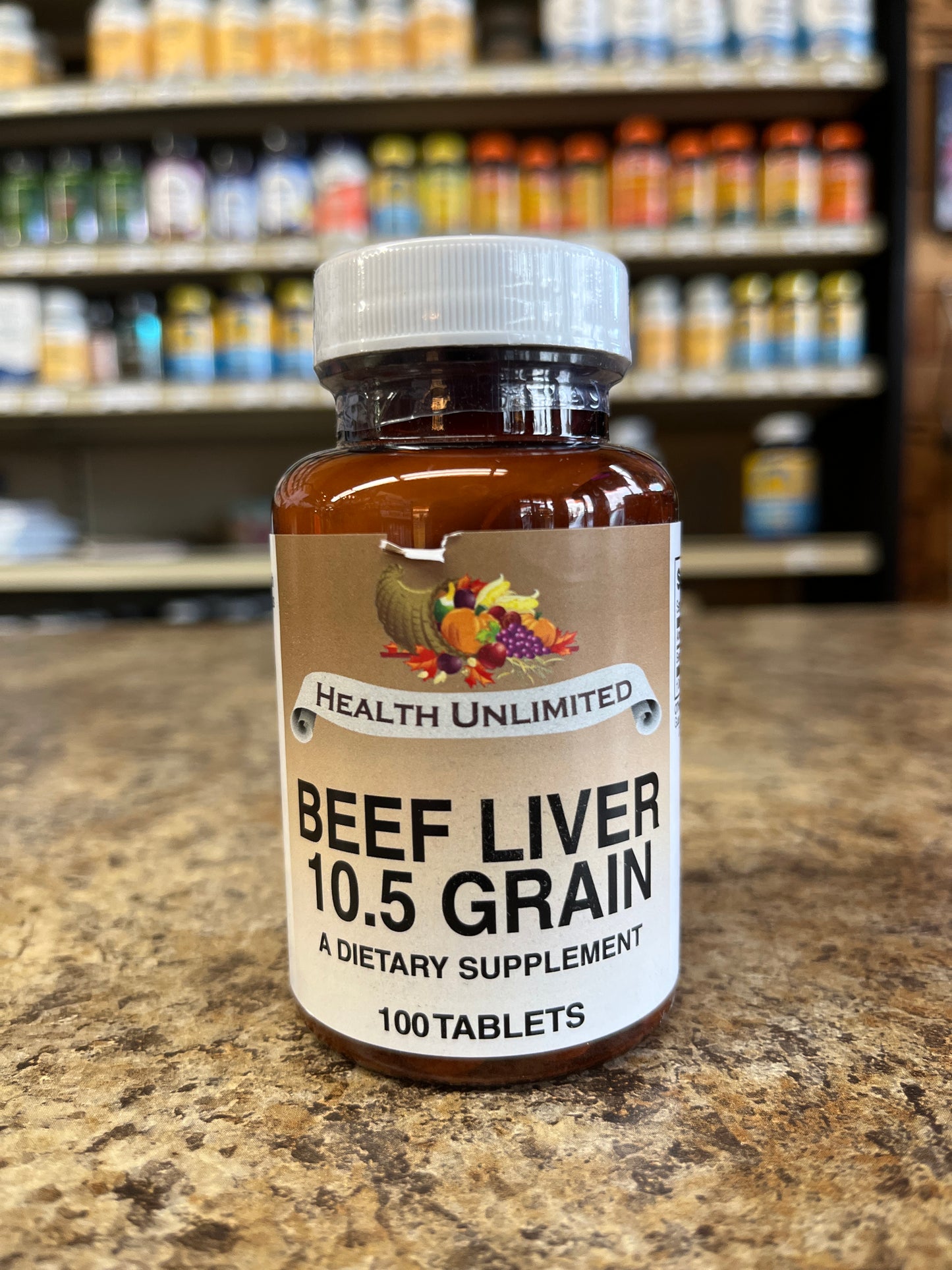 Beef Liver  10.5 Grain