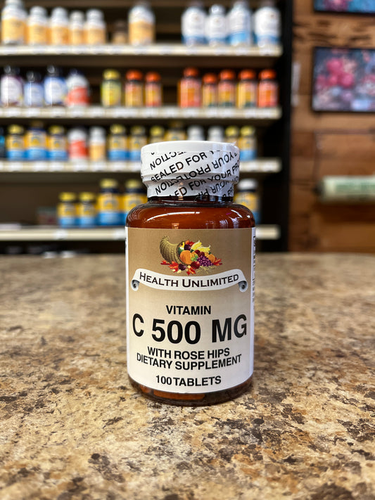 Vitamin C with Rose Hips  500mg