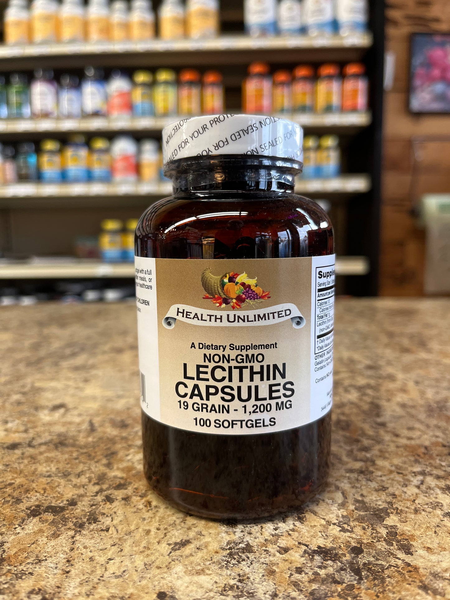 Lecithin  1,200mg NON-GMO