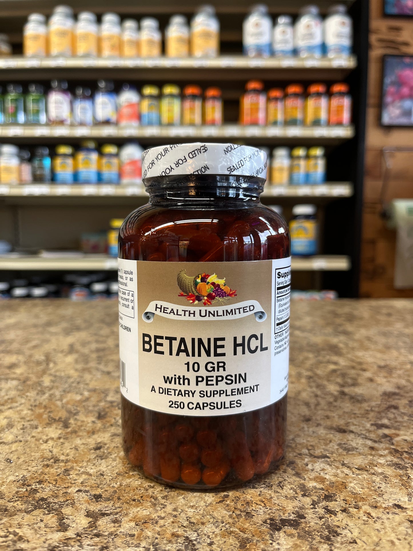Betain HCL with Pepsin