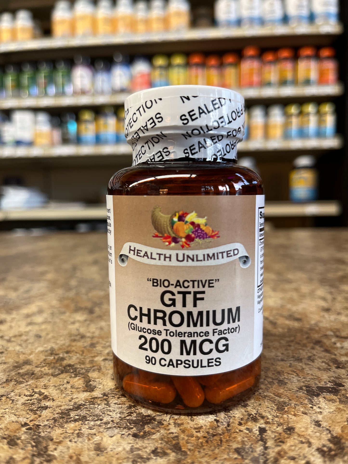 GTF Chromium 200 mcg 90 Caps