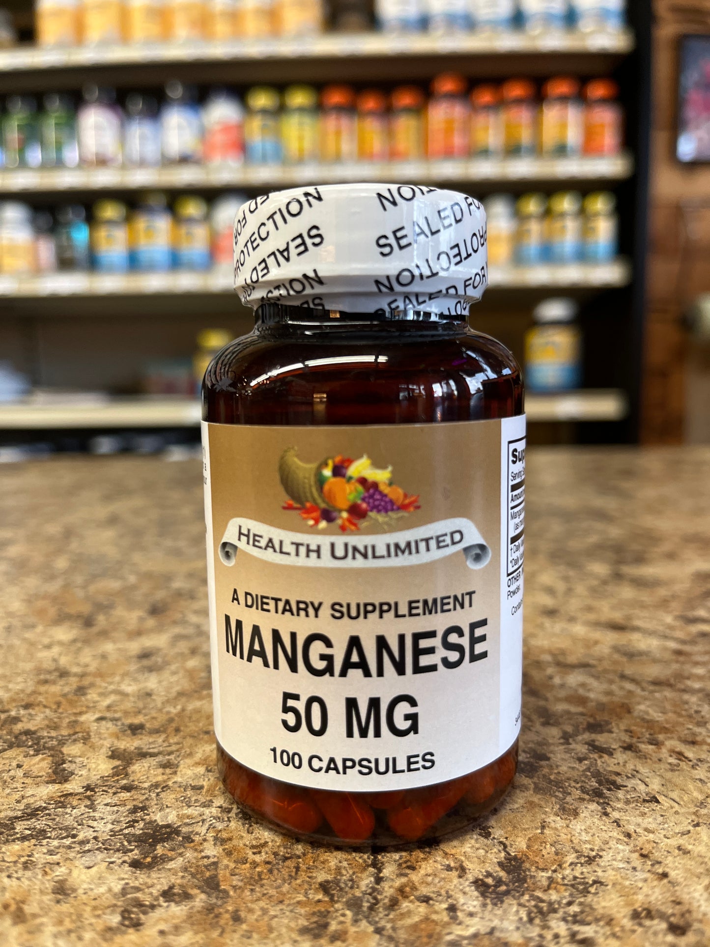 Manganese  50mg