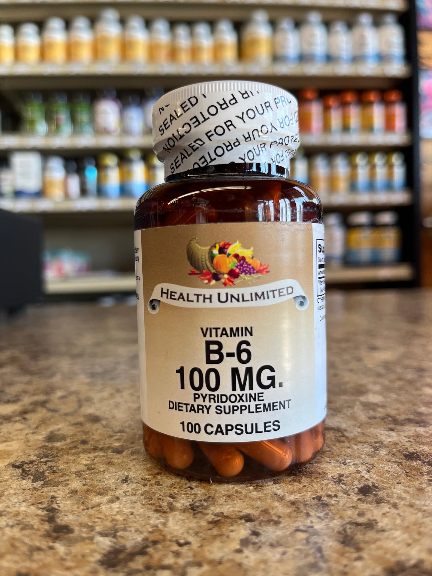 Vitamin B-6  100mg